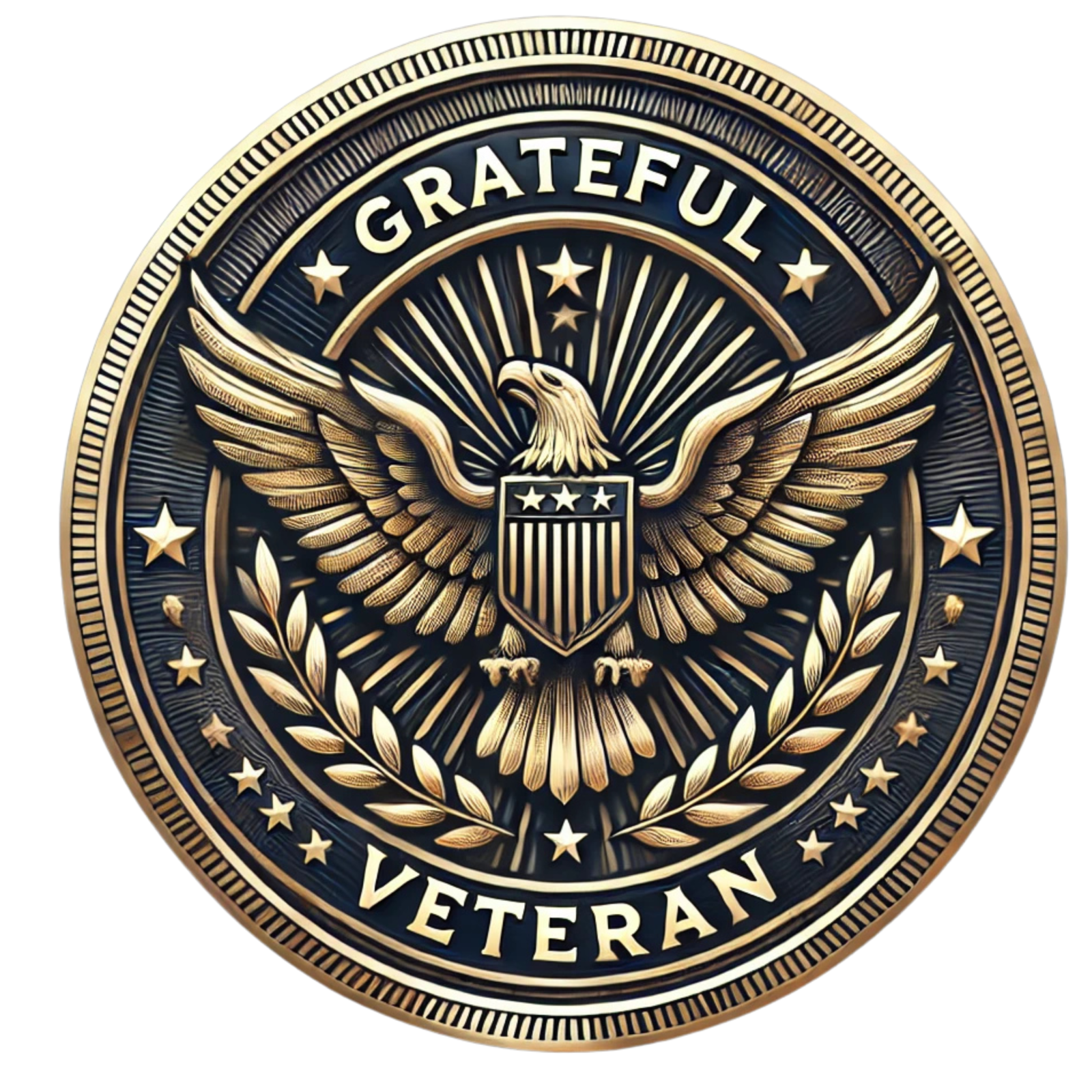 grateful veteran non profit emblem